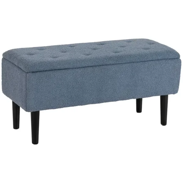 Opbergbank blauw