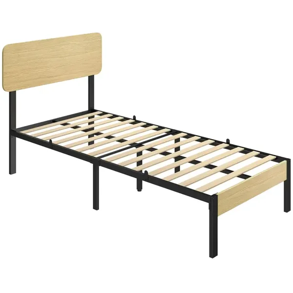 Bedframe hoofdeinde zwart