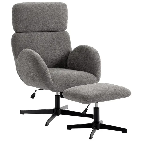 Draaifauteuil grijs