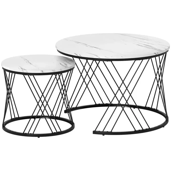 Ronde salontafelset