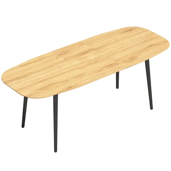 Uitschuifbare eettafel