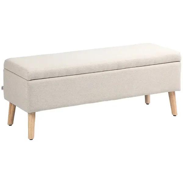 Opbergbank beige