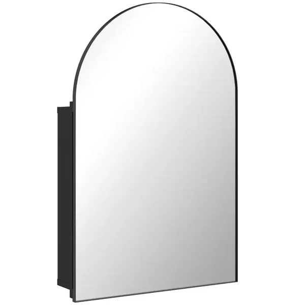 Spiegelkast badkamer zwart