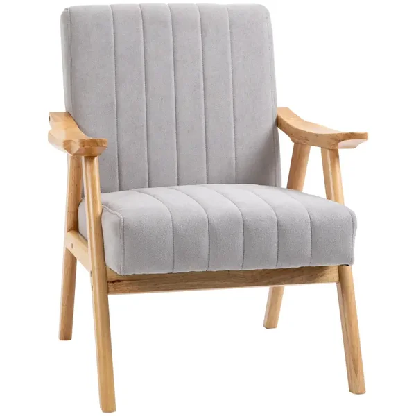 Scandi fauteuil naturel