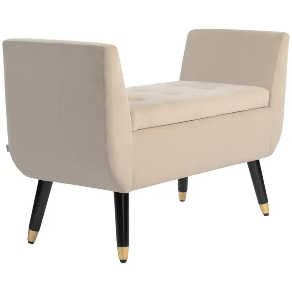 Opbergbank beige