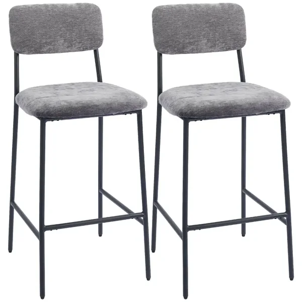 Gestoffeerde barstoelen