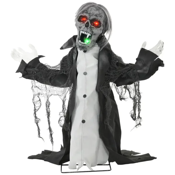 Halloween-skelet zombie rood