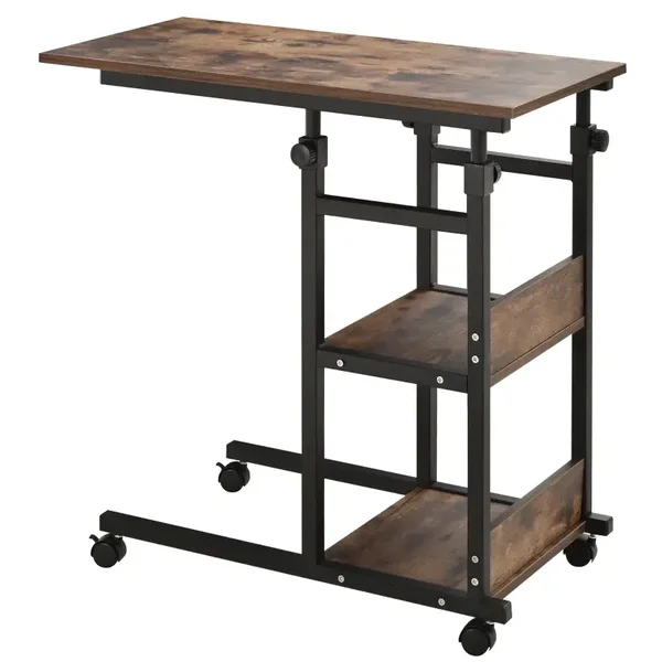 Bijzettafel bruin