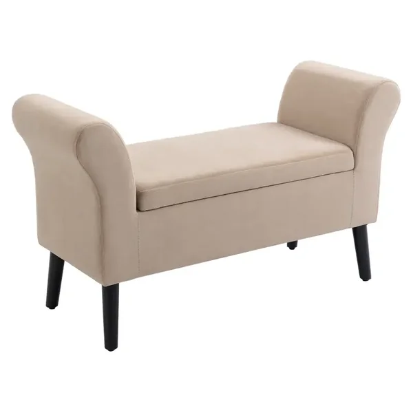 Opbergbank beige
