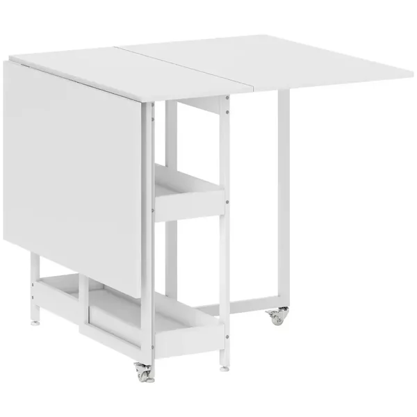 Opklapbare eettafel wit