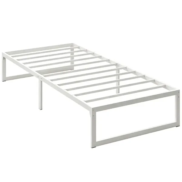Bedframe opbergruimte wit