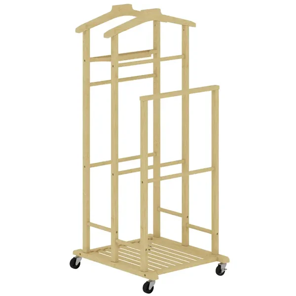 Bamboekledingrek compact