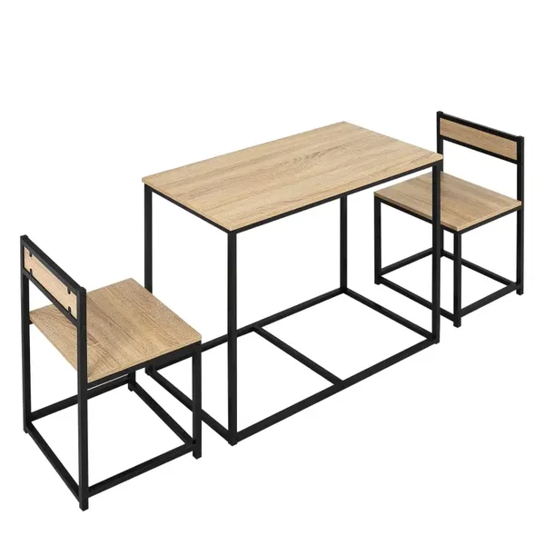 Eettafelset zwart