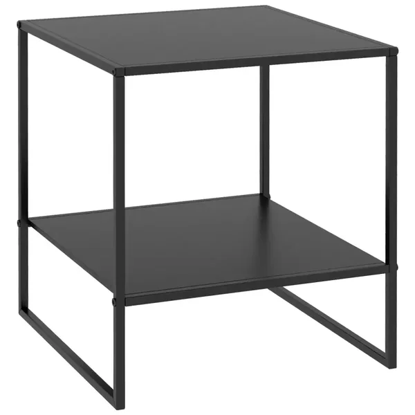 Industriële bijzettafel zwart