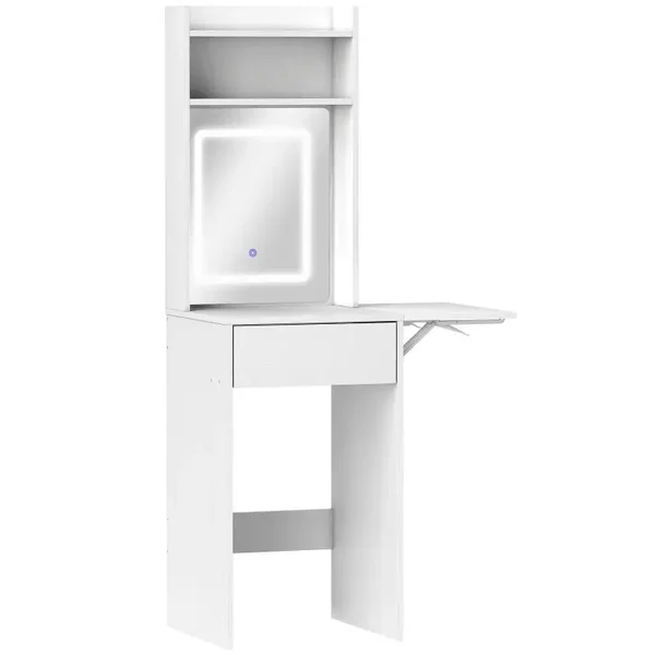 Kaptafel opklapbaar wit
