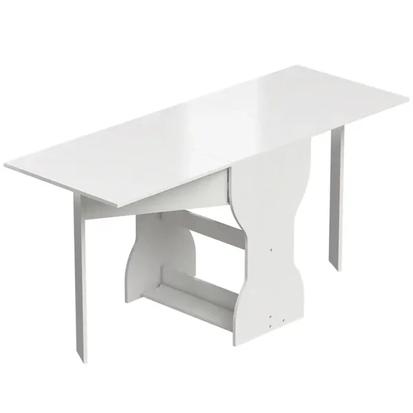 Opklapbare eettafel wit