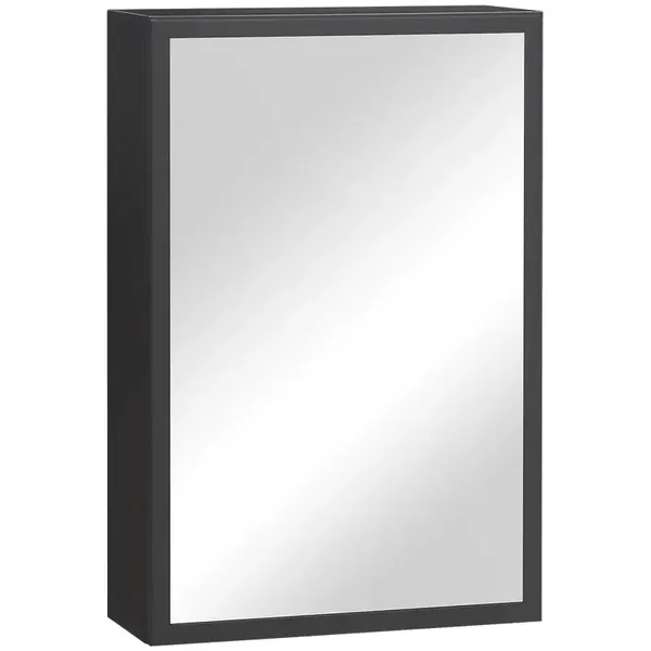 Spiegelkast badkamer zwart