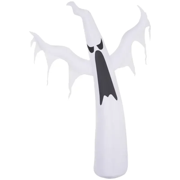 Opblaasbaar spook wit