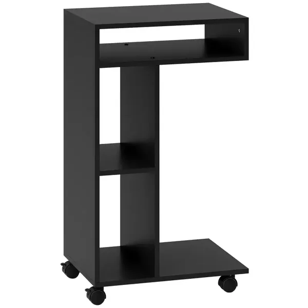 Serveertrolley zwart