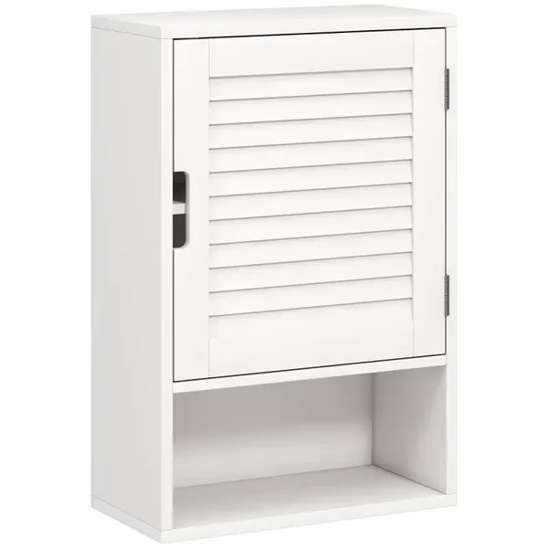 Wandkast badkamer wit