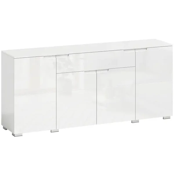 Hoogglans dressoir wit