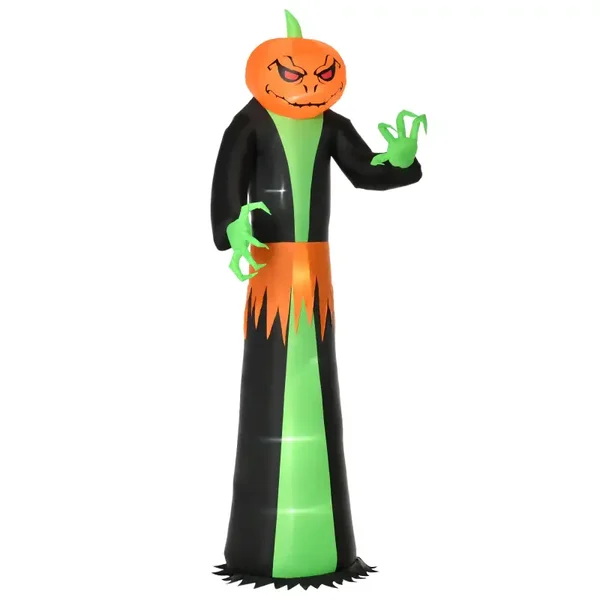 Opblaasbare pompoen groen