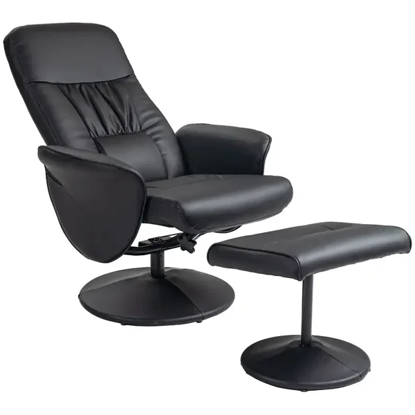 Relaxfauteuilset zwart