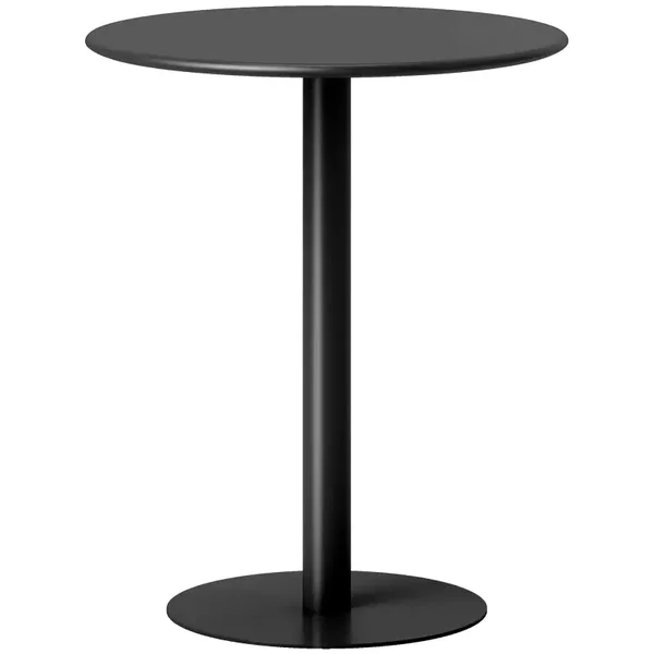 Ronde eettafel zwart