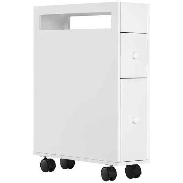 Badkamer-niswagen wit