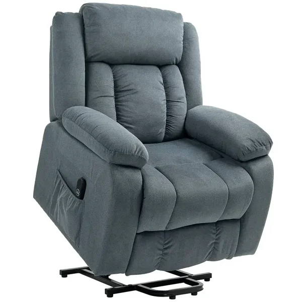 Sta-opstoel grijs