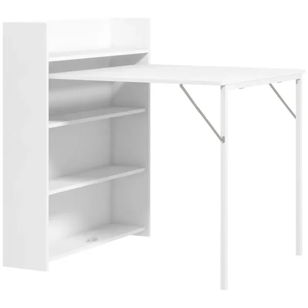 Opklapbare eettafel wit