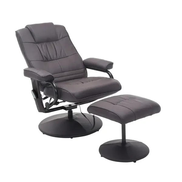 Massagestoel voetenbank bruin