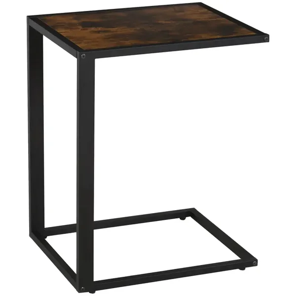 C-bijzettafel bruin