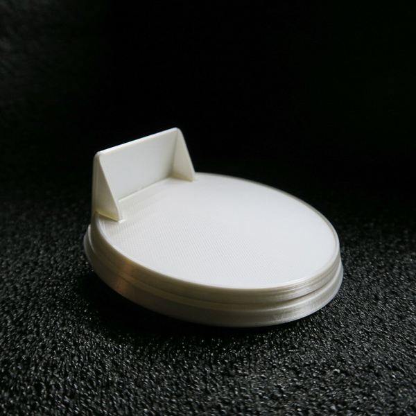 - SATIN WHITE -  Wall Display Round