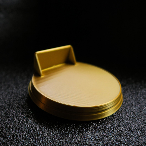 - SATIN YELLOW - Wall Display Round