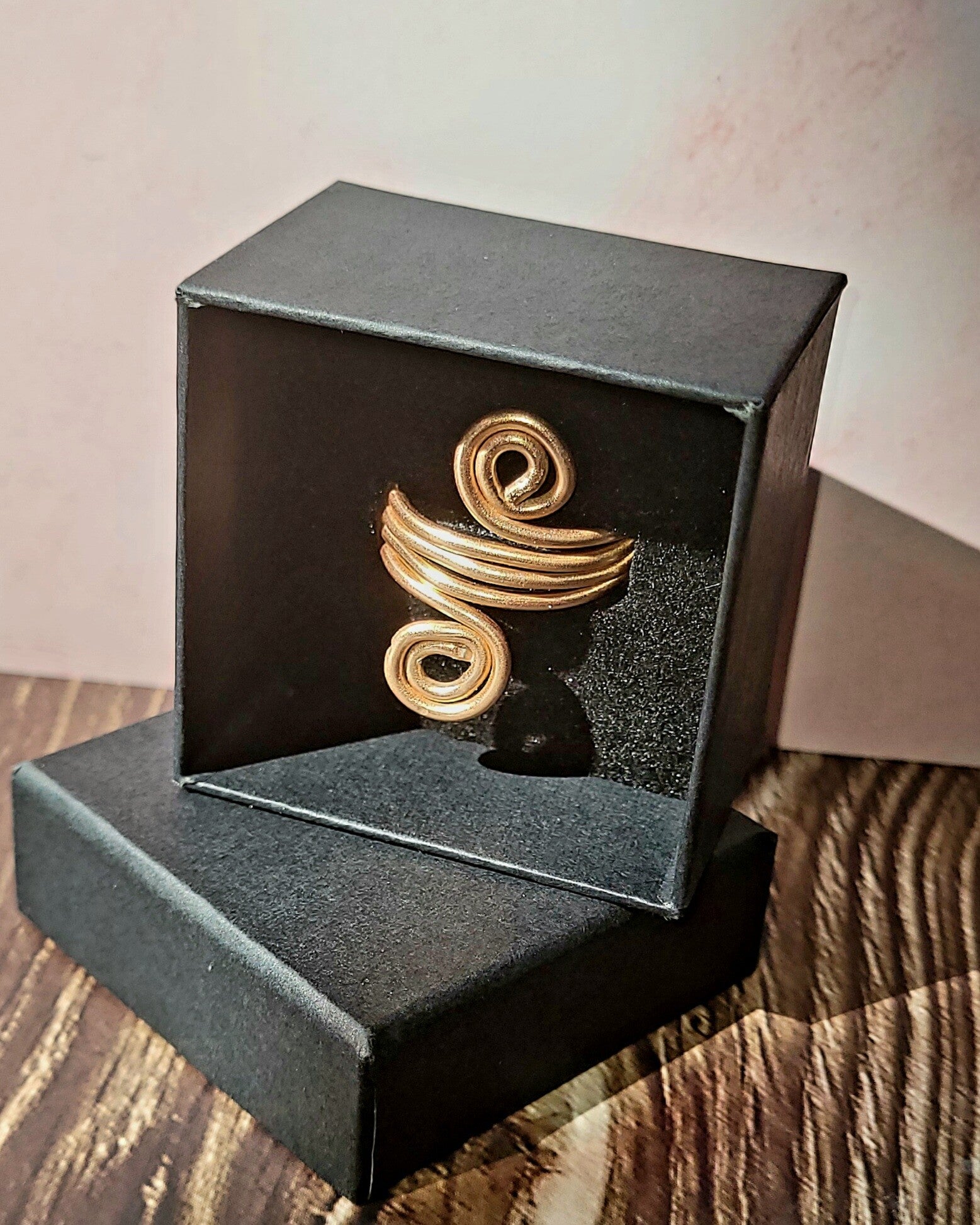 Ring, Einfach gekringelt