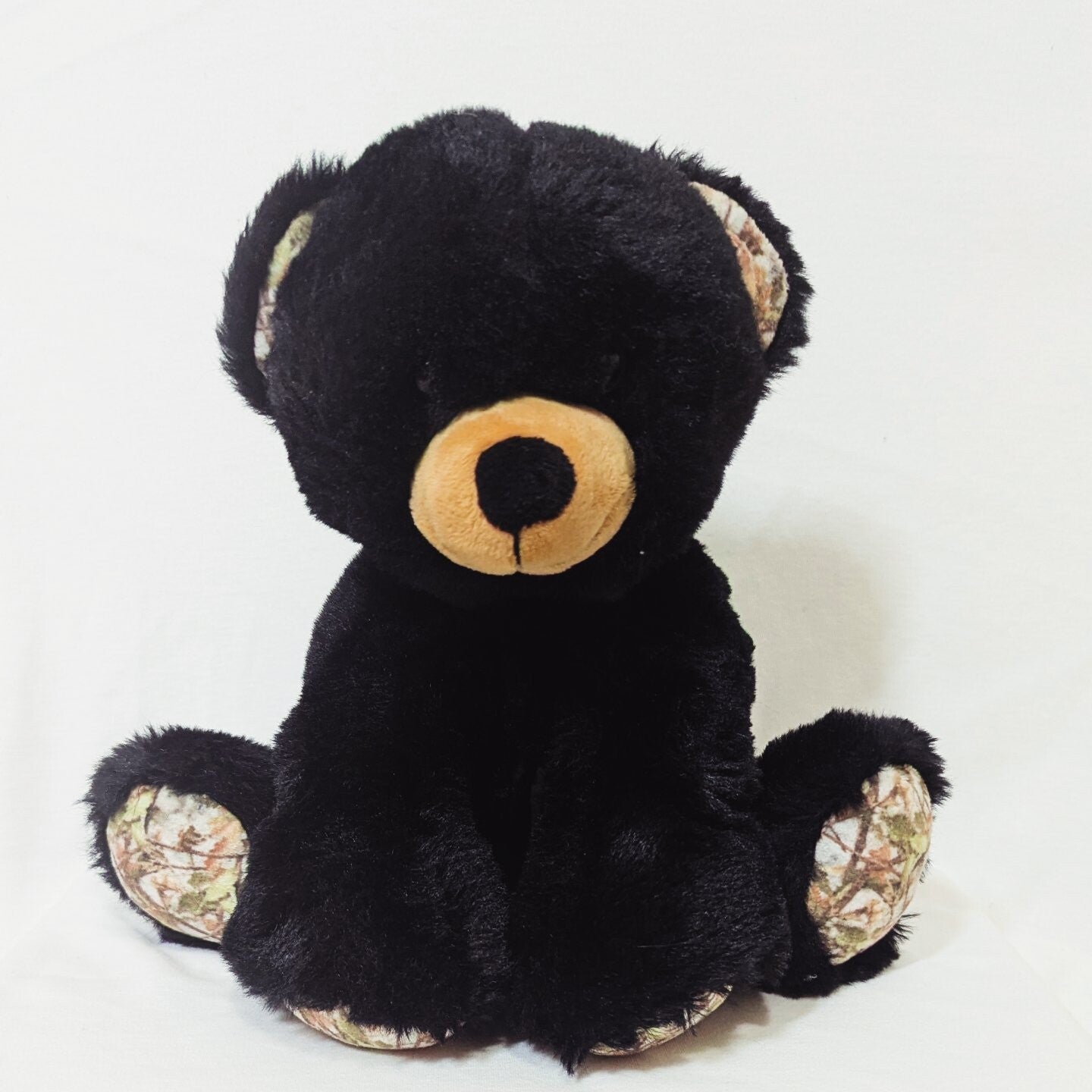 Camo Bear Stowaway Stuffie