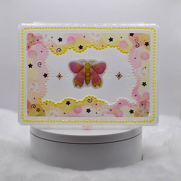 Rosy Maple Moth Small Adult Pacifier Box