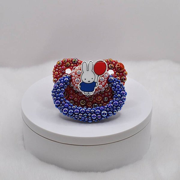 Red Balloon Miffy Adult Pacifier