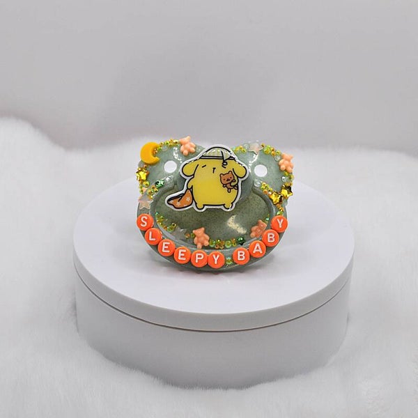 Sleepy Pompompurin Adult Pacifier