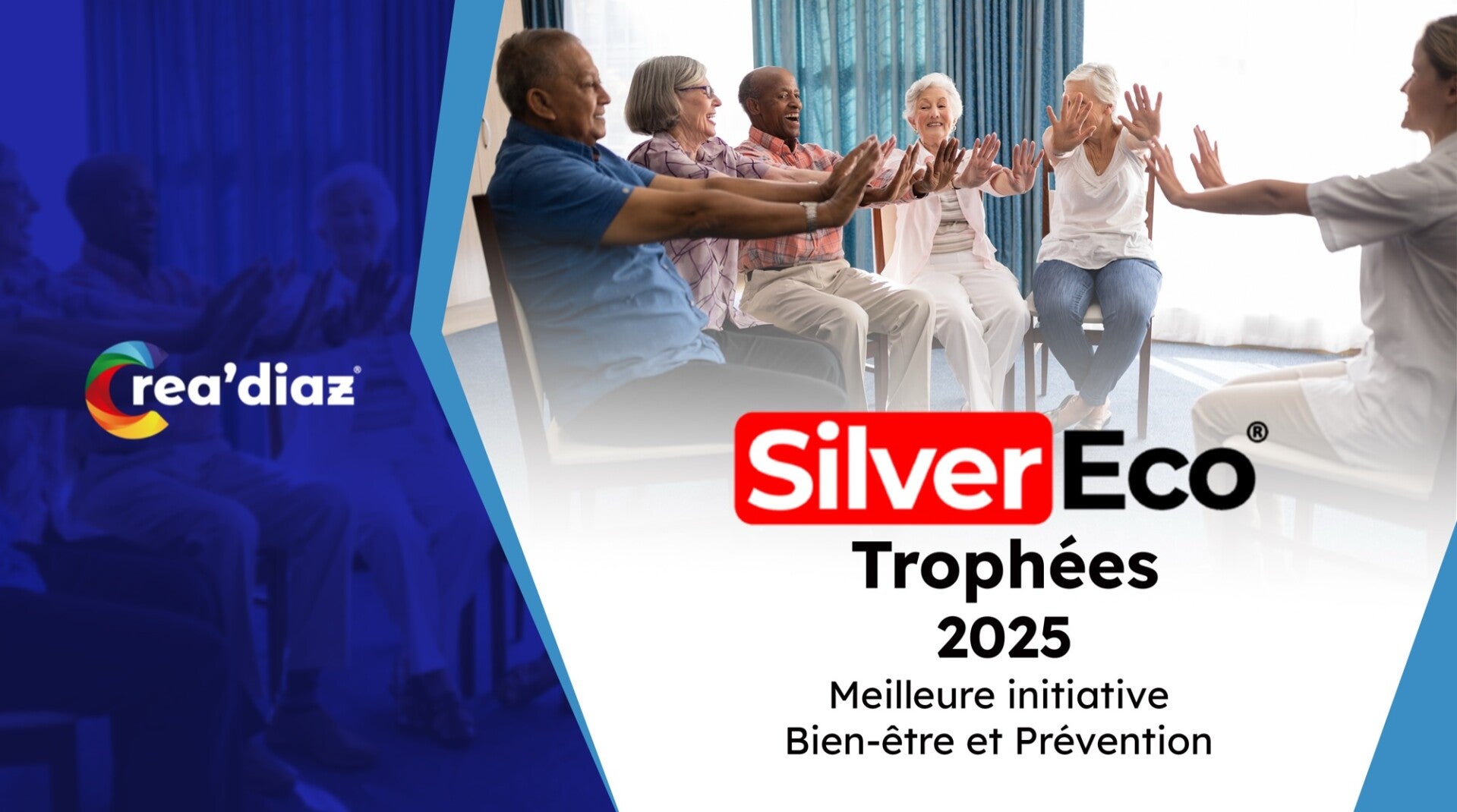 CréaDiaz® – Lauréat SilverEco 2025, Meilleure initiative bien-être et prévention
