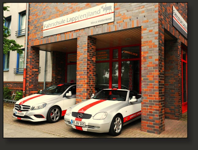 Foto vom Fuhrpark der Firma Lappenland