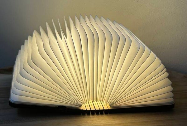 Led-lamp boek