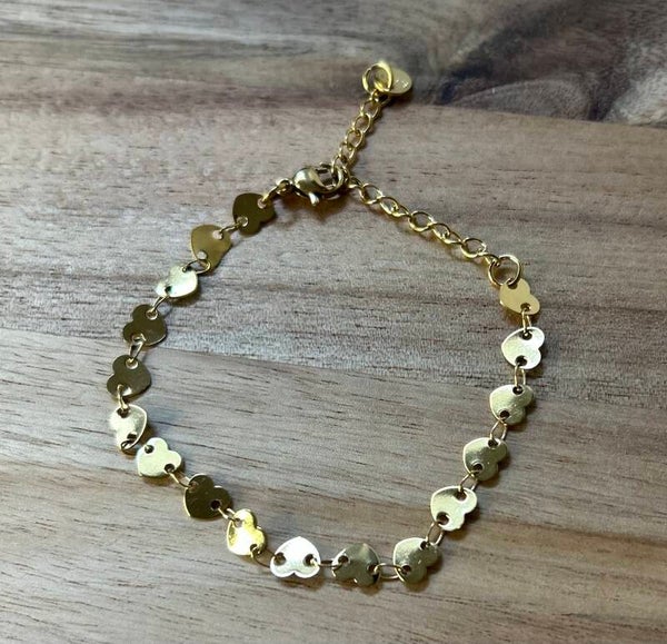 Goudkleurig armbandje