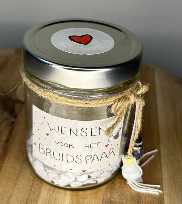 Wensen voor het bruidspaar