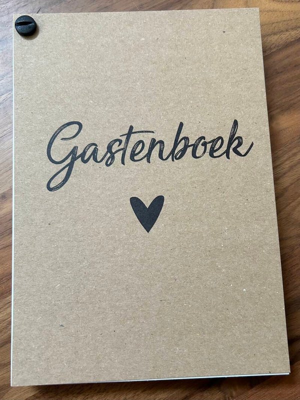Gastenboek voor het bruidspaar - vol leuke wensen en herinneringen