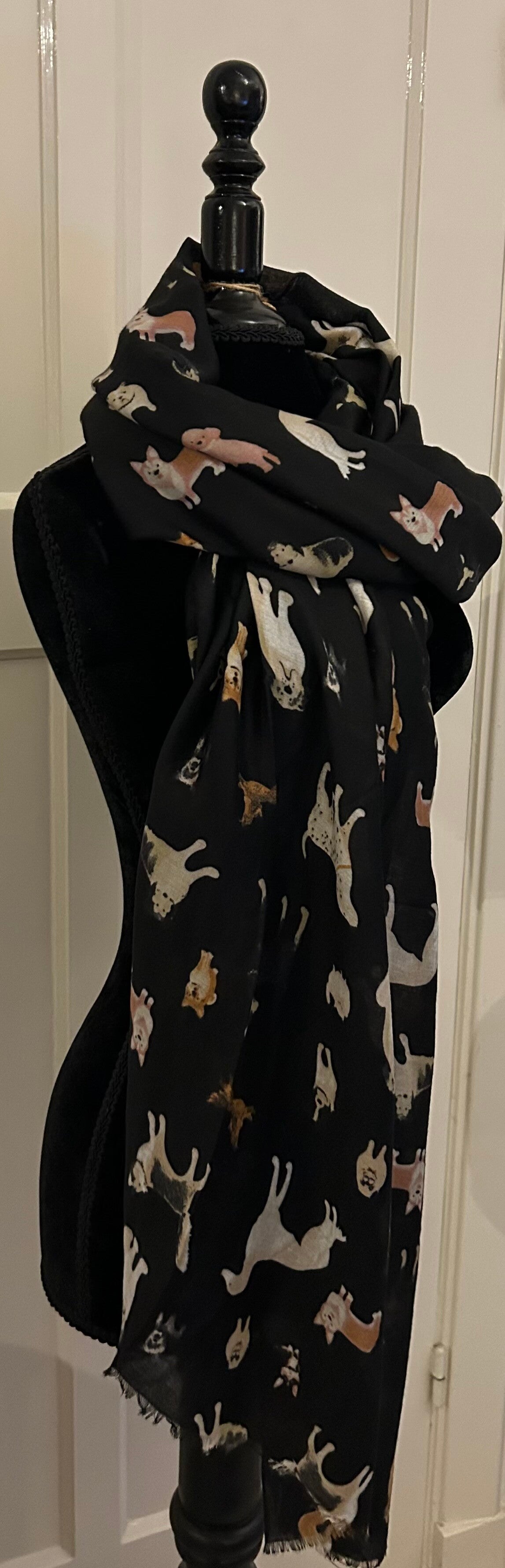 Sjaal “dogs” design