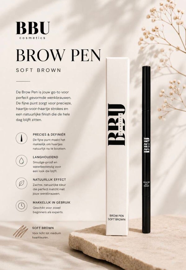 BROW PENCIL - soft brown