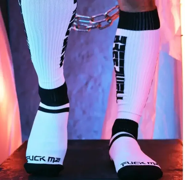 Socks eternity noire blanc