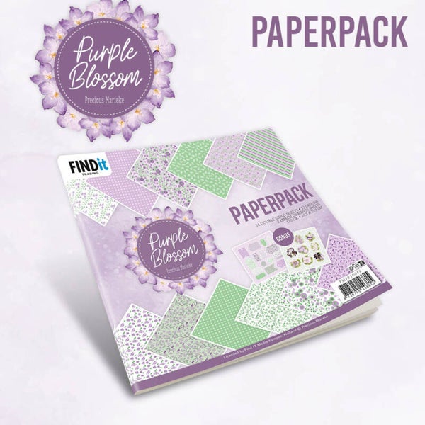 Paperpack - Precious Marieke - Purple Blossom